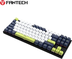 Fantech ATOM87S RGB laidinė mechaninė klaviatūra, Balta, Rosie Switch