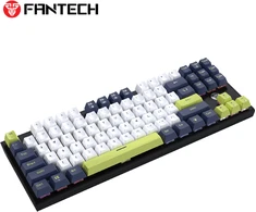 Fantech ATOM87S RGB laidinė mechaninė klaviatūra, Balta, Rosie Switch