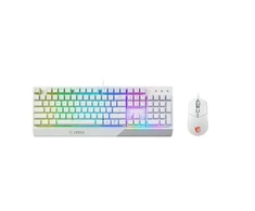 Klaviatūra MSI Vigor GK30 COMBO Baltas, klaviatūros ir pelės komplektas