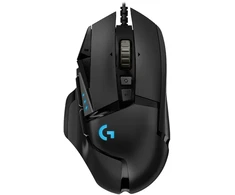 Logitech G502 žaidimų pelė, su laidu, Juodas