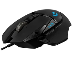 Logitech G502 žaidimų pelė, su laidu, Juodas
