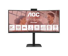 Monitorius AOC CU34E4CW 34 „, VA, UWQHD, 120 Hz, 4 ms