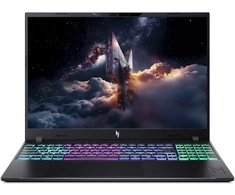 Nešiojamas kompiuteris Acer Nitro V 16 AI ANV16-A71 | Juodas | 16 " | IPS | WUXGA | 1920 x 1200 pikselių | Anti-glare | AMD Ryzen AI 7 | 450 | 32 GB | DDR5 SDRAM | Solid-state drive capacity 1000 GB | NVIDIA GeForce RTX 5060 | GDDR7 | 8 GB | Windows 11 Home | 802.11ax | Bluetooth versija 5.4 | Klaviatūros kalba: anglų, Russian | Klaviatūros apšvietimas | Garantija 24 mėn.