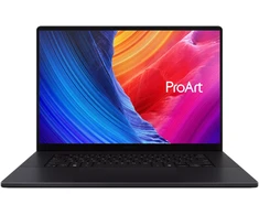 Nešiojamas kompiuteris Asus | ProArt P16 H7606WW-SE009X | Nano Juodas | 16 " | OLED | Jutiklinis ekranas | 4K | 3840 x 2400 pikselių | 120 Hz | Glossy | AMD Ryzen AI 9 | HX370 | 64 GB | LPDDR5X | Solid-state drive capacity 2000 GB | NVIDIA GeForce RTX 5080 | GDDR7 | 16 GB | Windows 11 Pro | 802.11be | Bluetooth versija 5.4 | Klaviatūros kalba: US international | Klaviatūros apšvietimas | Garantija 24 mėn.