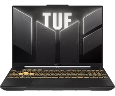 Nešiojamas kompiuteris Asus TUF Gaming F16 FX607VJR-TU305W Mecha Gray, 16″, WUXGA IPS, Intel Core 5 205H, 16GB RAM, 512GB SSD, NVIDIA GeForce RTX 3050, Windows 11 Home
