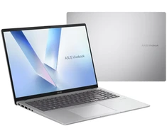 Nešiojamas kompiuteris Asus Vivobook 16 M1607KA-MB279W | Cool Sidabrinis | 16 " | IPS | WUXGA | 1920 x 1200 pikselių | Anti-glare | AMD Ryzen AI 5 | 330 | 16 GB | DDR5 | Solid-state drive capacity 512 GB | AMD Radeon Graphics | Windows 11 Home | 802.11ax | Bluetooth versija 5.3 | Klaviatūros kalba: US international | Klaviatūros apšvietimas | Garantija 24 mėn. | Baterija warranty 12 mėn.