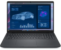 Nešiojamas kompiuteris Dell Pro Max 16 MC16255, 16″, FHD+, AMD Ryzen AI 9 HX PRO 370, 32GB, 512GB SSD, NVIDIA RTX PRO 1000 Blackwell 8GB, Windows 11 Pro, apšviečiama klaviatūra, pirštų antspaudų skaitytuvas, Smart Card, Juodas