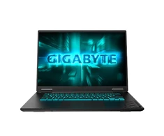Nešiojamas kompiuteris Gigabyte A16 Gaming CTH, 16″, WUXGA IPS 165Hz, Intel Core i7-13620H, 16GB DDR5, 512GB SSD, GeForce RTX 5050 8GB GDDR7, Windows 11 Home, Juodas Steel
