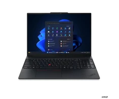 Nešiojamas kompiuteris Lenovo ThinkPad E16 G4 AMD | Juodas | 16 " | IPS | WUXGA | 1920 x 1200 pikselių | Anti-glare | AMD Ryzen AI 5 | 330 | 16 GB | SODIMM DDR5 | Solid-state drive capacity 512 GB | AMD Radeon 820M Graphics | Windows 11 Pro | 802.11be | Bluetooth versija 5.4 | Klaviatūros kalba: anglų | Klaviatūros apšvietimas | Garantija 36 mėn. | Baterija warranty 12 mėn.