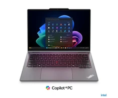 Nešiojamas kompiuteris Lenovo ThinkPad X1 2-in-1 Gen 11 Aura Edition | Intel Core Ultra X7 368H, 14" 2.8K OLED Touch, 64 GB RAM, 1 TB SSD, Windows 11 Pro | Pilkas