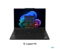 Nešiojamas kompiuteris Lenovo ThinkPad X1 Carbon G14 Intel | Juodas | 14 " | IPS | Jutiklinis ekranas | WUXGA | 1920 x 1200 pikselių | Anti-glare | Intel Core Ultra 7 | 355 | 32 GB | Soldered LPDDR5X | Solid-state drive capacity 512 GB | Intel Graphics | Windows 11 Pro | 802.11be | Bluetooth versija 5.4 | Klaviatūros kalba: anglų | Klaviatūros apšvietimas | Garantija 36 mėn. | Baterija warranty 12 mėn.