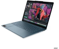 Nešiojamas kompiuteris Lenovo Yoga Slim 7 14AKP10 14 WUXGA AMD R5 AI 330/16GB/512GB/AMD Radeon 820M/WIN11 Home/ENG Klaviatūra su pašvietimu/Tidal Teal/2Y Garantija | Lenovo