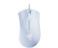 Razer DeathAdder Essential Ergonomic Pelė žaidimams, su laidu, optinė, Baltas