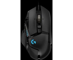 Pelė žaidimams Logitech G502 Hero Juodas