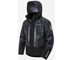 Braidymo striukė Finntrail GREENWOOD CamoShadowBlack 4021, Dydis: MK