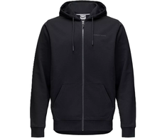 Džemperis Finntrail LOGO ZIP Juodas 6832, Marškinėlių, džemperių ar striukių dydis: XL