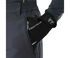 Kelnės Finntrail NITRO DarkGrey 4603 Softshell, Dydis: L
