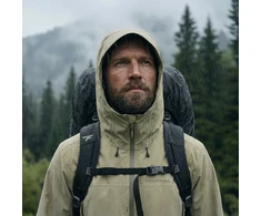 Lietaus striukė Finntrail THUNDER Olive 1304, Dydis: XL