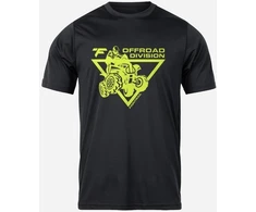 Marškinėliai Finntrail ATV BlackYellow 6708, Dydis: S