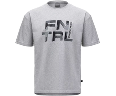 Marškinėliai Finntrail BIG LOGO GreyMelange 6733, Marškinėlių, džemperių ar striukių dydis: XXL