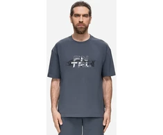 Marškinėliai Finntrail FISH DarkGrey 6731, Dydis: M