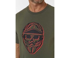 Marškinėliai Finntrail HELMET Khaki 6717, Marškinėlių, džemperių ar striukių dydis: M