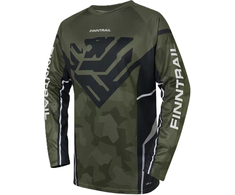 Marškinėliai Finntrail JERSEY CamoShadowGreen 6600, Dydis: M
