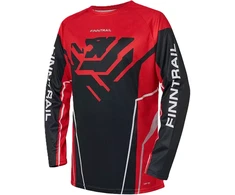 Marškinėliai Finntrail JERSEY Raudona 6600, Dydis: S