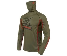Marškinėliai Finntrail VIZARD Khaki 6608, Dydis: L