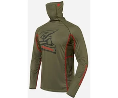 Marškinėliai Finntrail VIZARD Khaki 6608, Dydis: XS