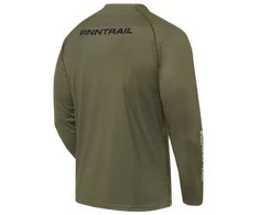 Marškinėliai Finntrail WAVE FISH Khaki 6611, Dydis: XXL