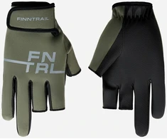 Pirštinės Finntrail NEOSENSOR Khaki 2731, Dydis: M