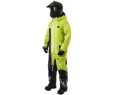 Sniego kombinezonas Finntrail BACKCOUNTRY DarkGreyLime 3901, Dydis: XS