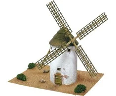 Aedes Ars Mažų plytelių modeliavimo konstruktorius La Mančos vėjo malūnas (Ispanija), Aedes 1255