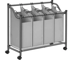 Songmics skalbinių krepšys 4 x 35 L
