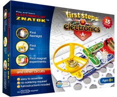 Znatok Elektronikos komponentų rinkinys A (15 eksperimentų)