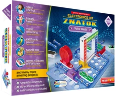 Znatok Elektronikos komponentų rinkinys Balso magija (6 projektai)