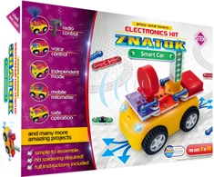 Znatok Elektronikos komponentų rinkinys Protingas automobilis (5 projektai)