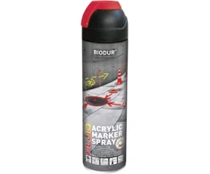 Aerozoliniai konstrukcijų žymėjimo dažai BIODUR, rožiniai, 500 ml