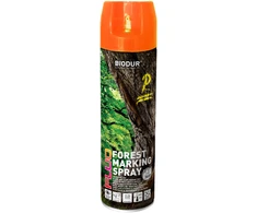 Aerozoliniai miško ženklinimo dažai BIODUR, oranžiniai, 500 ml