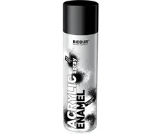 Akrilinė emalė BIODUR, juoda matinė, 500 ml