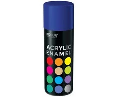 Akrilinė aerozolinė emalė BIODUR, mėlyna RAL5002, 400 ml