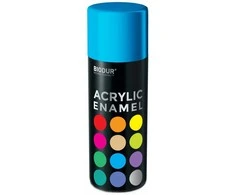 Akrilinė aerozolinė emalė BIODUR, šviesiai mėlyna RAL5015, 400 ml