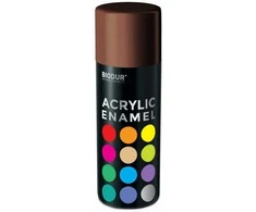 Akrilinė emalė BIODUR, tamsiai ruda RAL8017, 400 ml