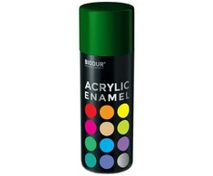 Akrilinė aerozolinė emalė BIODUR, tamsiai žalia RAL6005, 400 ml