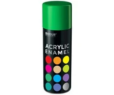 Akrilinė emalė BIODUR, žalia RAL6029, 400 ml