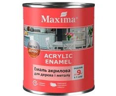 Akrilinė emalė MAXIMA, riešutas, 0.75 l