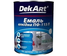 Alkidinė emalė DekART PF-115P, smėlinė, 0.9kg