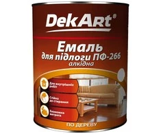 Alkidinė emalė grindims DekART PF-266, raudonai ruda, 0.9kg