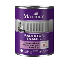 Alkidinė emalė radiatoriams MAXIMA PF-115, balta, 0.7kg